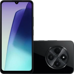 Smartphone Xiaomi Redmi 14C BR 256GB 4GB RAM Virtual Tela 6,88" 120hz Câmera Traseira 50MP - Preto